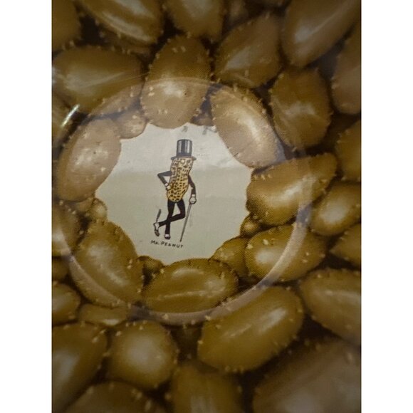 Vintage Mr. Peanut Metal tin nut bowl Set Of 4 advertising - Picture 4 of 5